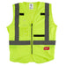 Milwaukee Tool Milwaukee High Visibility Yellow Safety Vest - S/M