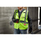 Milwaukee Tool Milwaukee High Visibility Yellow Safety Vest - S/M