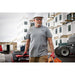 Milwaukee Tool Apparel and Safety Gear Milwaukee Hybrid Work Tee - Short Sleeve - Gray L