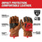 Milwaukee Tool Milwaukee Impact Cut Level 3 Goatskin Leather Gloves - L