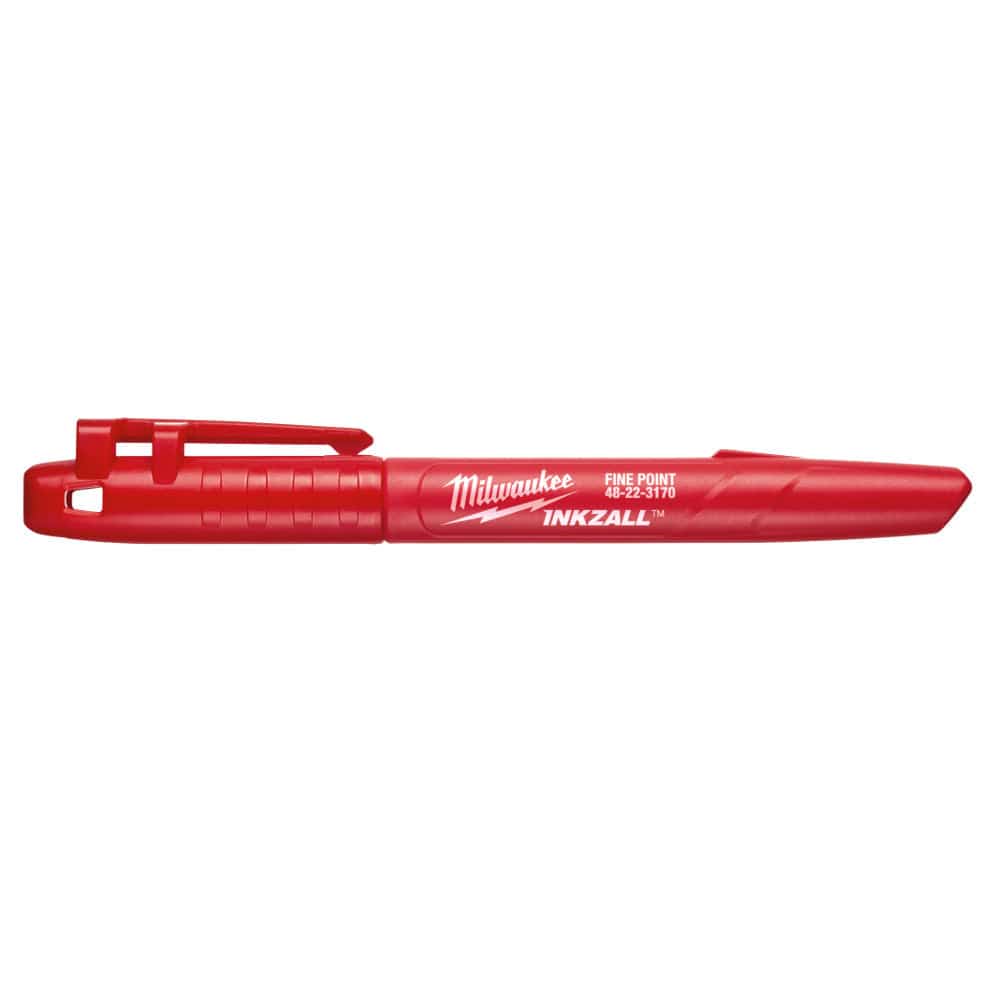 Milwaukee Tool Milwaukee INKZALL™ Red Fine Point Markers