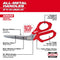 Milwaukee Tool Milwaukee Jobsite Offset Scissors