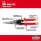 Milwaukee Tool Milwaukee Long Cut Straight Aviation Snips
