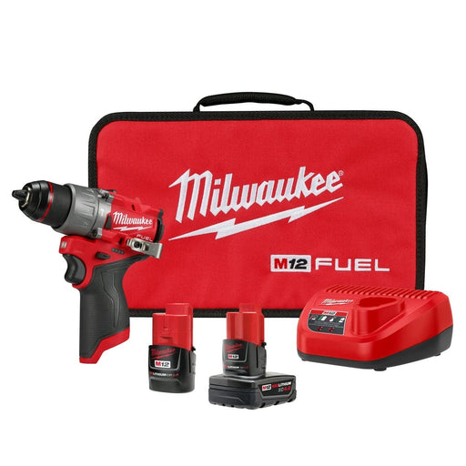 Milwaukee Tool Tools Milwaukee M12 FUEL™ 1/2" Hammer Drill/Driver Kit