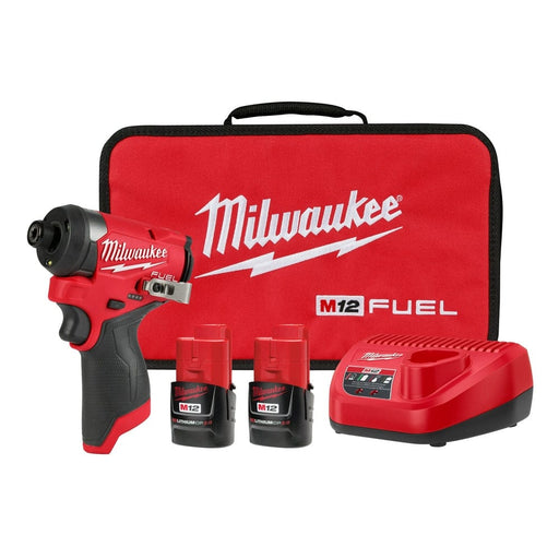 Milwaukee Tool Milwaukee M12 FUEL™ 1/4" Hex Impact Driver Kit