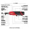 Milwaukee Tool Tools Milwaukee M12 FUEL™ 3/8" High Speed Ratchet Kit