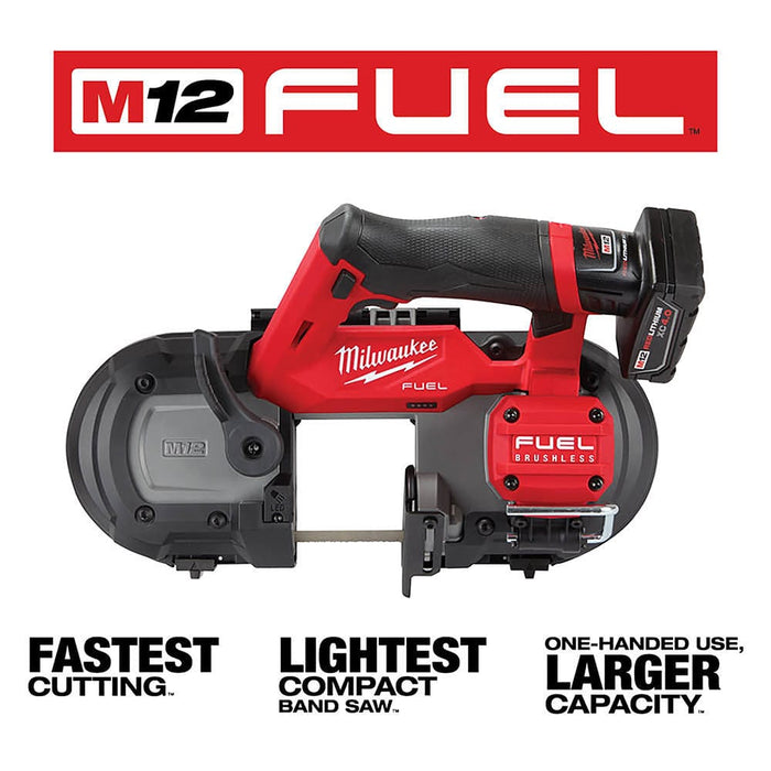 Milwaukee Tool Tools Milwaukee M12 FUEL™ Compact Band Saw Kit