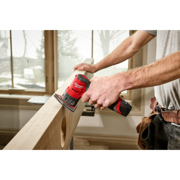 Milwaukee Tool Power Tools Accessories Milwaukee M12 FUEL™ Orbital Detail Sander