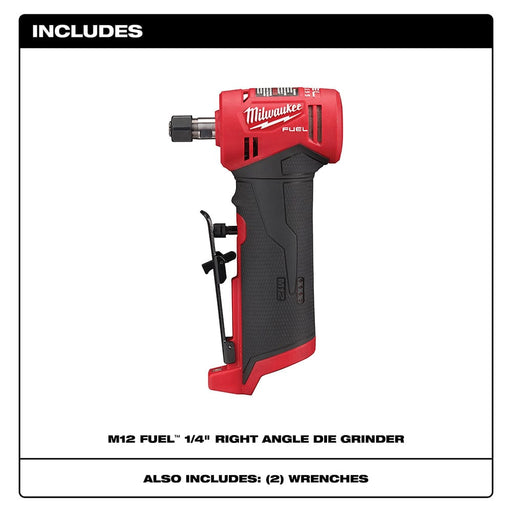 Milwaukee Tool Tools Milwaukee M12 FUEL™ Right Angle Die Grinder