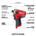 Milwaukee Tool Tools Milwaukee M12 FUEL™ SURGE™ 1/4 in. Hex Hydraulic Driver