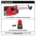 Milwaukee Tool Tools Milwaukee M12™ HAMMERVAC™ Universal Dust Extractor Kit