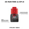 Milwaukee Tool Tools Milwaukee M12™ REDLITHIUM™ 3.0Ah Compact Battery Pack