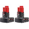 Milwaukee Tool Milwaukee M12™ REDLITHIUM™ XC 3.0Ah Battery (2 Piece)