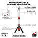 Milwaukee Tool Tools Milwaukee M12™ ROCKET™ Dual Power Tower Light