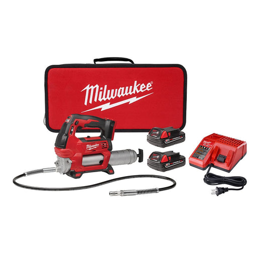 Milwaukee Tool Tools Milwaukee M18™ 2-Speed Grease Gun 2CT Kit