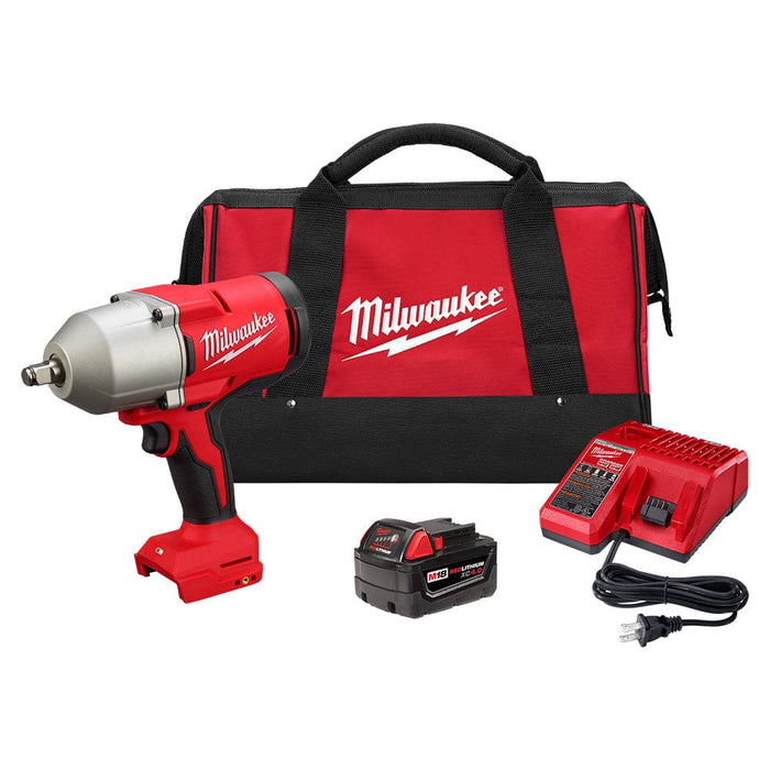 Milwaukee Tool Milwaukee M18™ Brushless 1/2" High Torque Impact Wrench w/ Friction Ring Kit