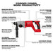 Milwaukee Tool Milwaukee M18™ Brushless 1” SDS Plus D-Handle Rotary Hammer