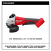 Milwaukee Tool Tools Milwaukee M18™ Brushless 4-1/2" / 5" Cut-Off Grinder, Paddle Switch