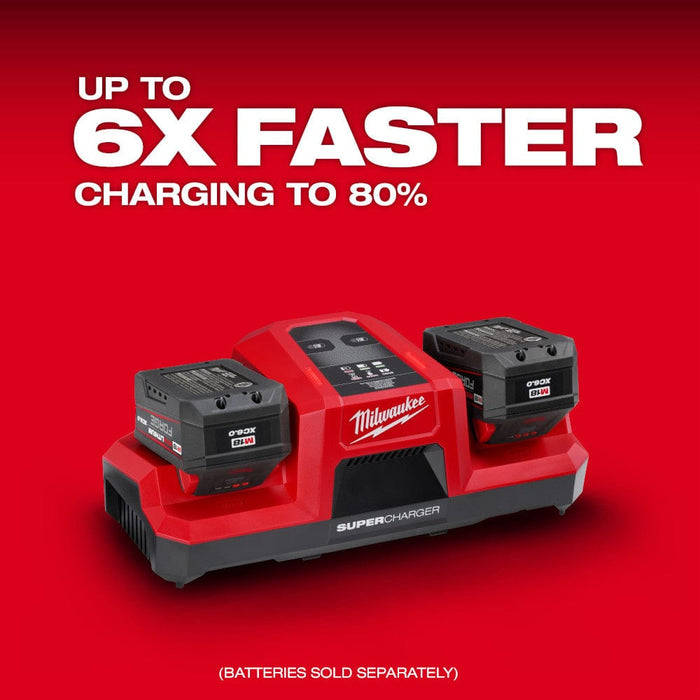 Milwaukee Tool Tools Milwaukee M18™ Dual Bay Simultaneous Super Charger