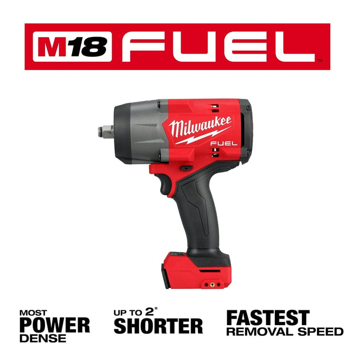 Milwaukee Tool Tools Milwaukee M18 FUEL™ 1/2" High Torque Impact Wrench w/ Friction Ring