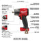 Milwaukee Tool Tools Milwaukee M18 FUEL™ 1/2 Mid-Torque Impact Wrench w/ Friction Ring