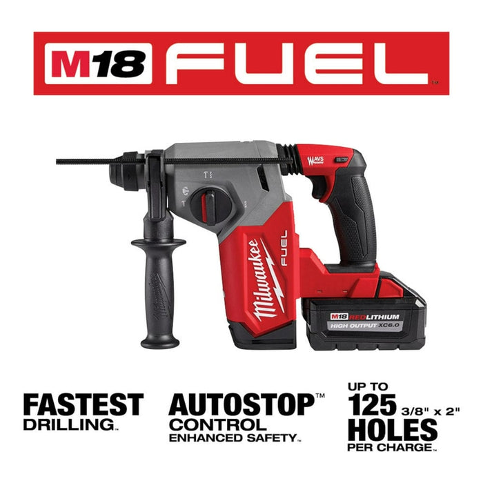 Milwaukee Tool Tools Milwaukee M18 FUEL™ 1 in SDS Plus Rotary Hammer Kit