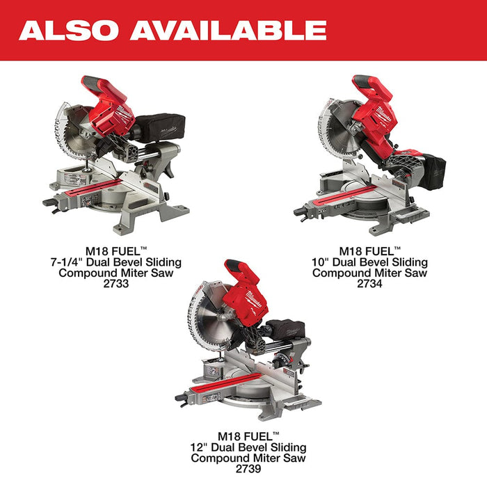 Milwaukee Tool Tools Milwaukee M18 FUEL™ 10" Dual Bevel Sliding Compound Miter Saw Kit