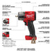 Milwaukee Tool Tools Milwaukee M18 FUEL™ 3/8 Mid-Torque Impact Wrench w/ Friction Ring