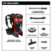 Milwaukee Tool Tools Milwaukee M18 FUEL™ 3-in-1 Backpack Vacuum