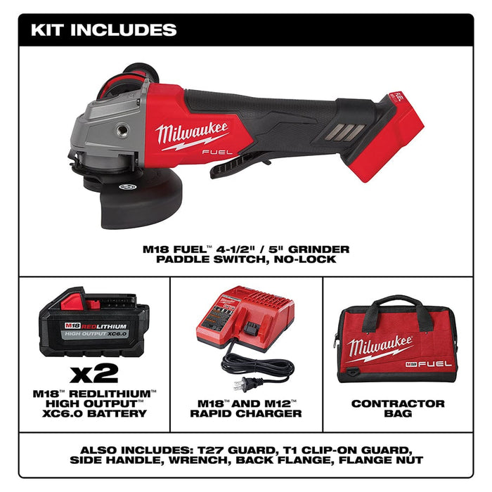 Milwaukee Tool Tools Milwaukee M18 FUEL™ 4-1/2" / 5" Grinder Paddle Switch, No-Lock Kit