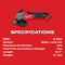 Milwaukee Tool Tools Milwaukee M18 FUEL™ 4-1/2" / 5" Grinder Slide Switch, Lock-On