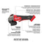 Milwaukee Tool Tools Milwaukee M18 FUEL™ 4-1/2" / 5" Variable Speed Braking Grinder, Paddle Switch No-Lock