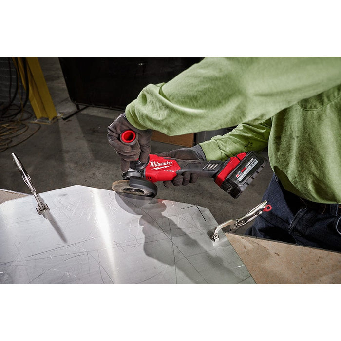 Milwaukee Tool Tools Milwaukee M18 FUEL™ 4-1/2" / 5" Variable Speed Braking Grinder, Slide Switch Lock-On