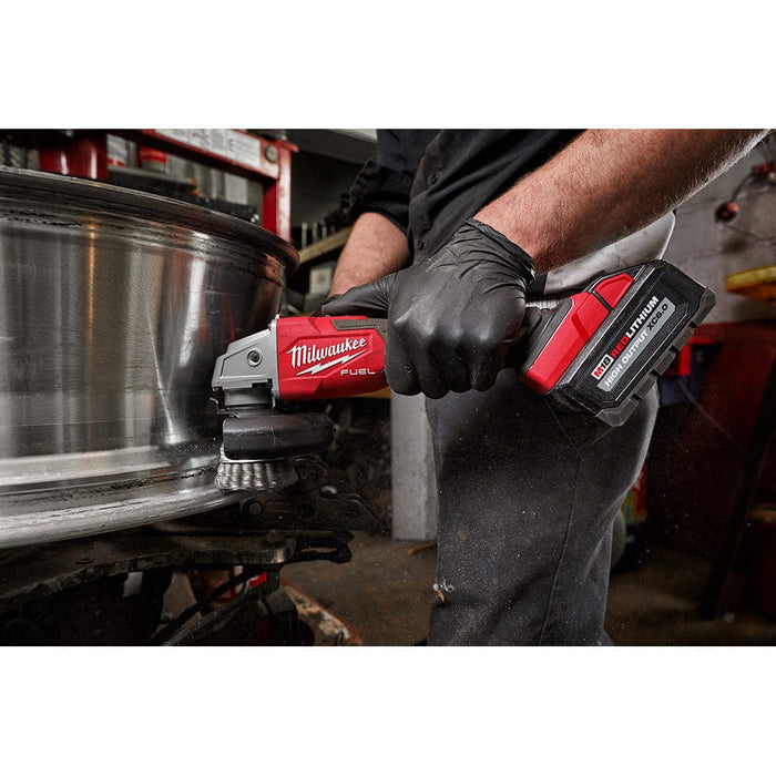 Milwaukee Tool Tools Milwaukee M18 FUEL™ 4-1/2" / 5" Variable Speed Braking Grinder, Slide Switch Lock-On