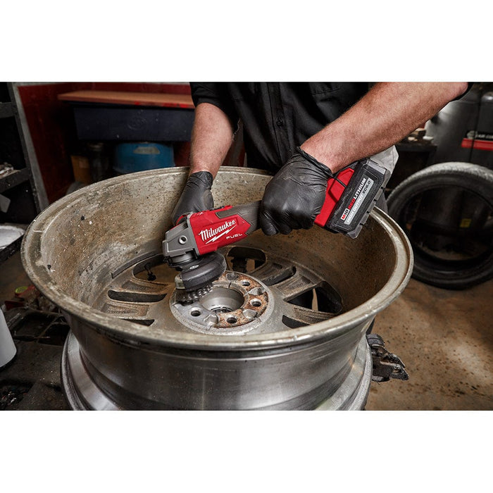 Milwaukee Tool Tools Milwaukee M18 FUEL™ 4-1/2" / 5" Variable Speed Braking Grinder, Slide Switch Lock-On