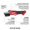 Milwaukee Tool Tools Milwaukee M18 FUEL™ 5" Flathead Braking Grinder, Paddle Switch No-Lock