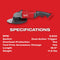 Milwaukee Tool Tools Milwaukee M18 FUEL™ 7 in. / 9 in. Large Angle Grinder