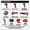Milwaukee Tool Milwaukee M18 FUEL™ 7-Tool Combo Kit
