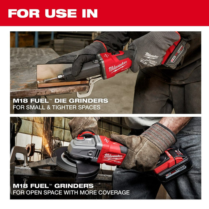 Milwaukee Tool Tools Milwaukee M18 FUEL™ Braking Die Grinder, Slide Switch