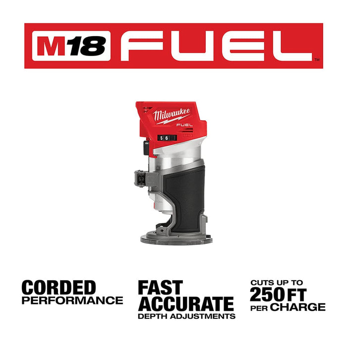 Milwaukee Tool Tools Milwaukee M18 FUEL™ Compact Router