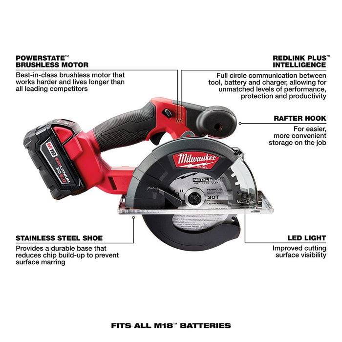 Milwaukee Tool Tools Milwaukee M18 FUEL™ Metal Circular Saw