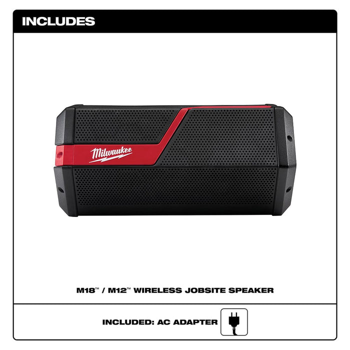 Milwaukee Tool Tools Milwaukee M18™/M12™ Wireless Jobsite Speaker