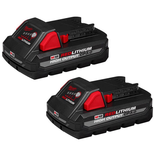 Milwaukee Tool Power Tools Accessories Milwaukee M18™ REDLITHIUM™ HIGH OUTPUT™ CP3.0 Battery 2 Pack