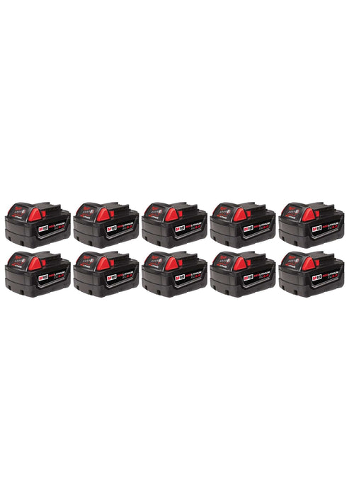 Milwaukee Tool Tools Milwaukee M18™ REDLITHIUM™ XC 5.0Ah Extended Capacity Battery Pack 10PK