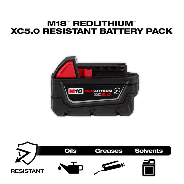 Milwaukee Tool Tools Milwaukee M18 REDLITHIUM™  XC5.0 Resistant Battery