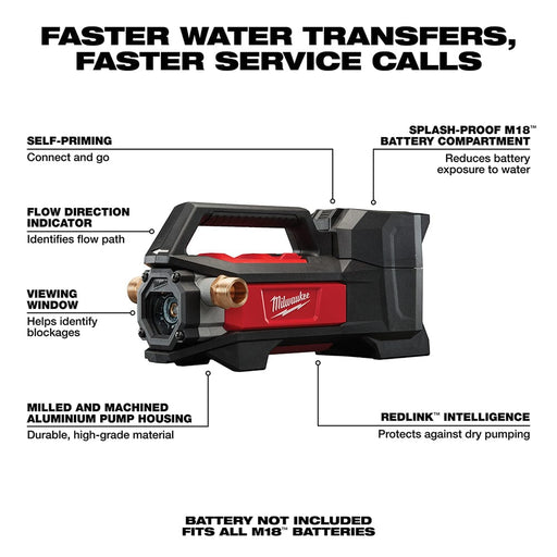 Milwaukee Tool Tools Milwaukee M18™ Transfer Pump