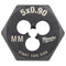 Milwaukee Tool Accessories Milwaukee M5-0.90 mm 1-Inch Hex Threading Die