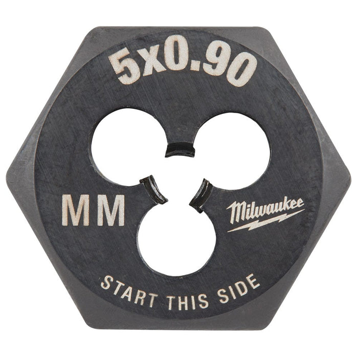 Milwaukee Tool Accessories Milwaukee M5-0.90 mm 1-Inch Hex Threading Die