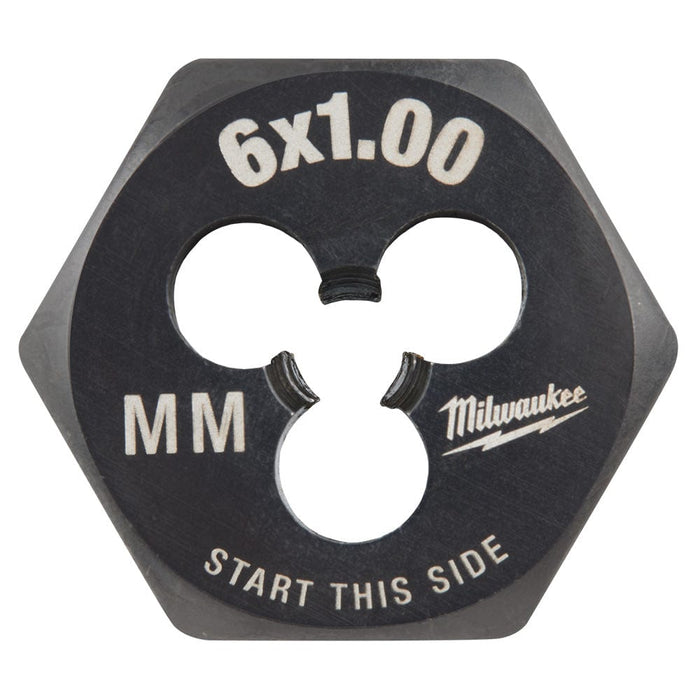 Milwaukee Tool Accessories Milwaukee M6-1.00 mm 1-Inch Hex Threading Die