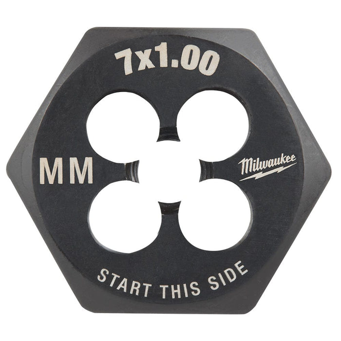 Milwaukee Tool Accessories Milwaukee M7-1.00 mm 1-Inch Hex Threading Die